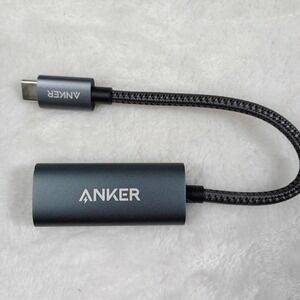 Anker USB-C to HDMI Adapter Unisex OS Gray Excellent Braided‎ Video Converter